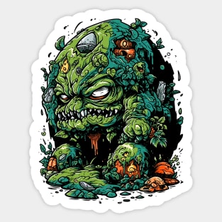 Goblincore Guardian - Mystical Creature Sticker